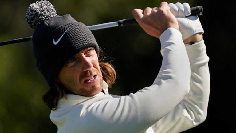 Tommy Fleetwood trails by one fell swoop behind Chief Anirban Lahiri heading to Monday's play