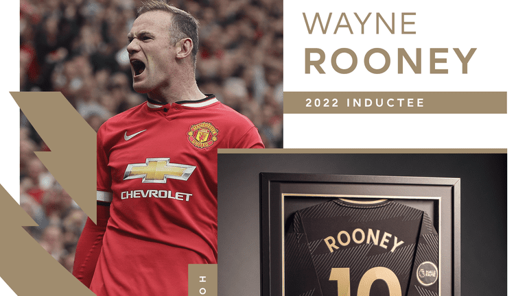 Wayne Rooney has been inducted into the Premier League Hall of Fame