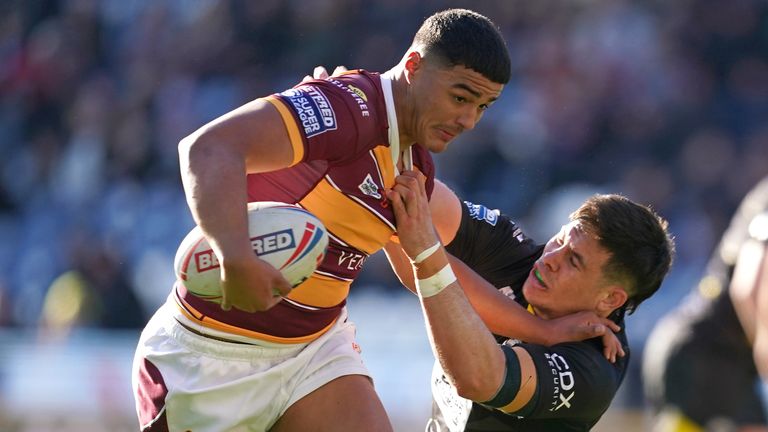 Will Price was instrumental in Huddersfield's victory over Salford