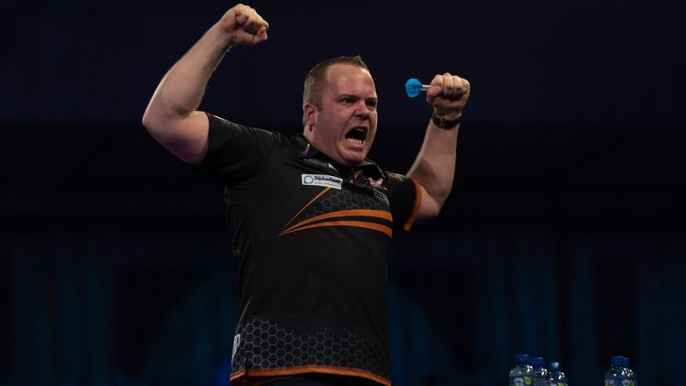 Dirk van Duijvenbode claimed his second PDC title by defeating Ryan Searle on Saturday